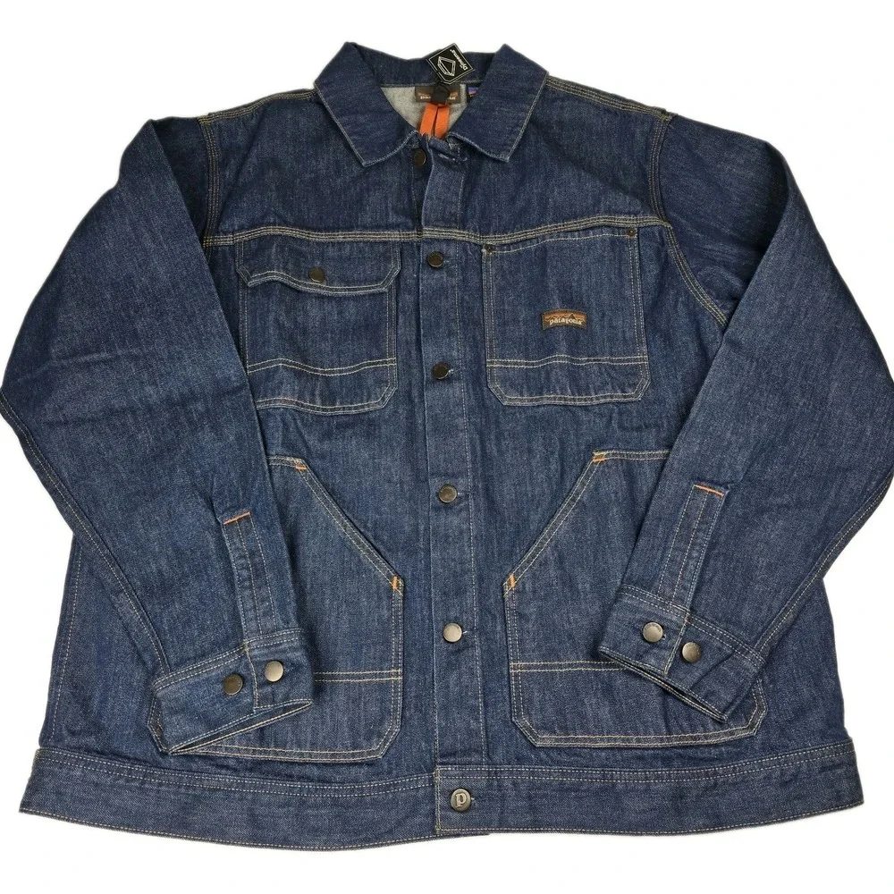 Patagonia Steel Forge Denim Jacket Mens XL Dyneema Made In USA NWT 27850 Raw XL